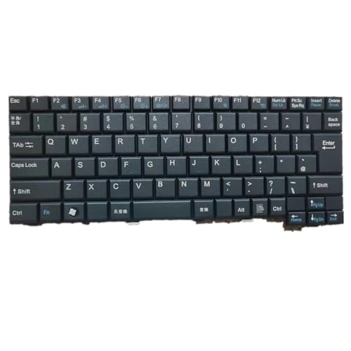 Clavier PC portable Sony VGN-G118GN noir de rechange avec touches QWERTY US VGN-G