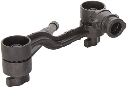 Ram Mount Adjustable Adapt-A-Post 16-Inch Extension Arm, Black