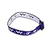 Navy Blue Woven WWJD Cloth Bracelet