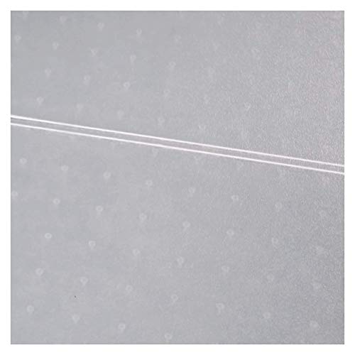 Marvelux Polypropylene Foldable Chair Mat For Low Pile Carpets And Carpet Tiles (Up To 1/4" Thick), 45" X 53" White Office Carpet Protector, Rectangular, Eco-Friendly, Multiple Sizes #TOP5