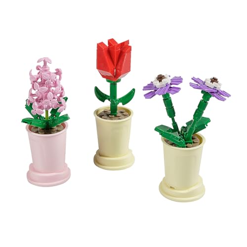 Fun Express 3" x 5" Florist Plant Series Flower Brick Building Sets - 12 Pieces