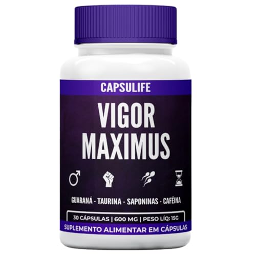 Suplemento Dietético Vigor Máximus para Homens (30 Cápsulas)