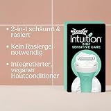 WILKINSON SWORD Intuition Sensitive Care Women's Blade Refills Pack of 3 plus 1 Free Enriched with Aloe Vera & Vitamin E - 3