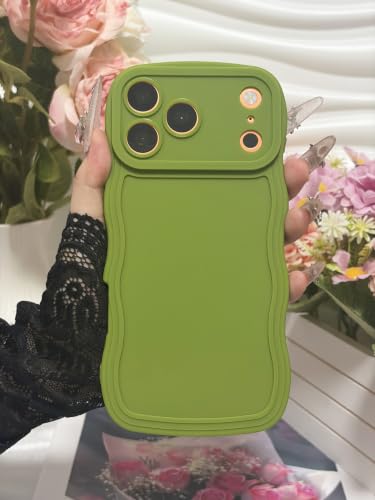 Housse protectrice iPhone 17 Pro TPU souple anti-choc verte - 3