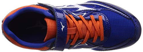 [ミズノ] 陸上スパイク シティウスウィング 2 ブルー×ホワイト×オレンジ 22.0 cm 2E 5枚目