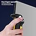ciciglow Tablet-Gamecontroller, Tablet-PC-Serienaufnahme-Ga... Vier-Finger-Spiel Joystick-Griff-Trigger(Gelb)