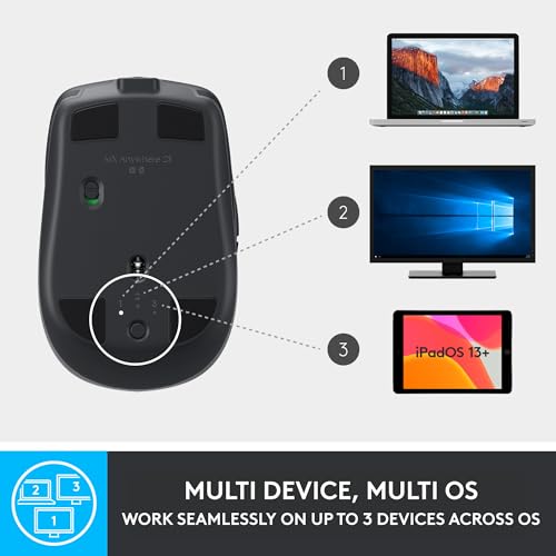 Logitech MX Anywhere 2S Bluetooth Edition Compact Wireless Mouse - image 9