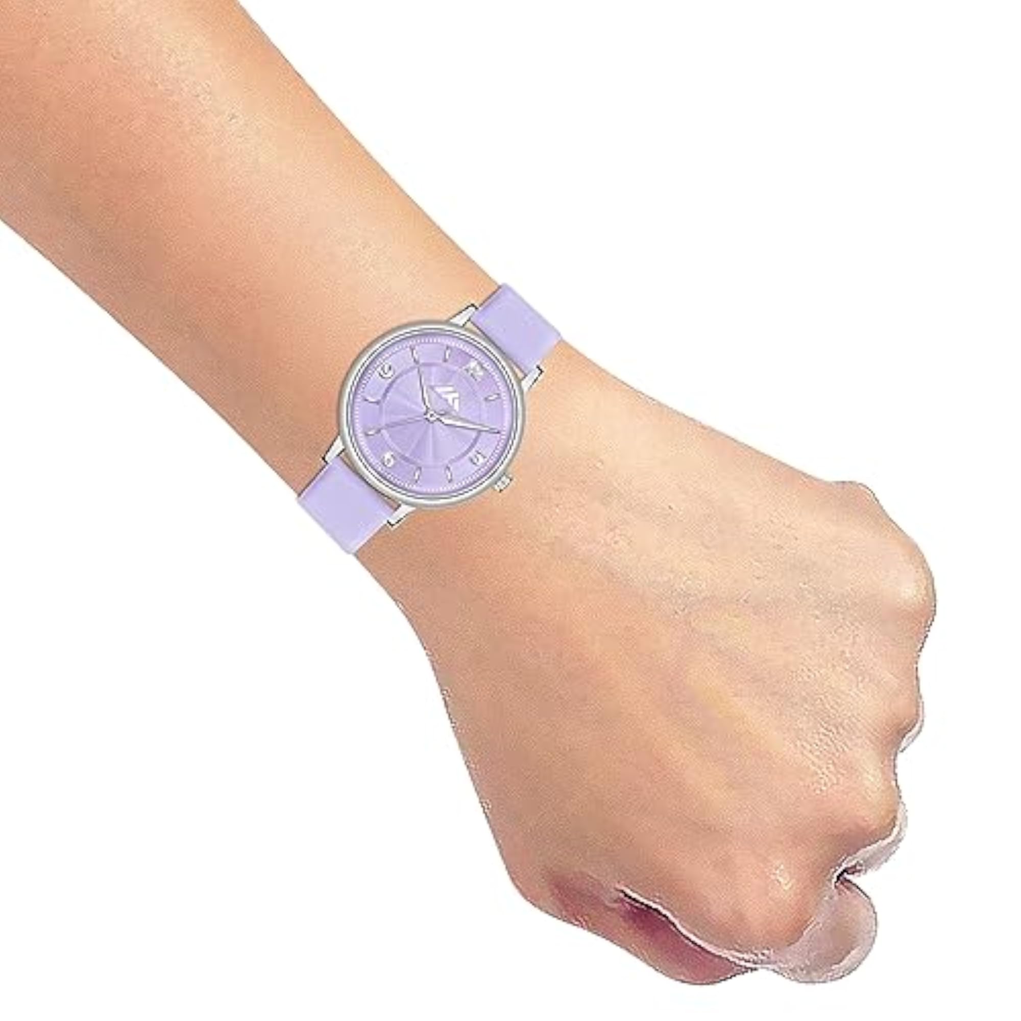 Women's Multi-Color Round Dial Leather Belt Analog Watch