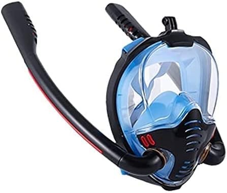 Snorkel Mask for Adult Kids Full Face Silicone Snorkel Mask180° Panoramic View Underwater Snorkel Mask Suitable for Men Women Adult Youth