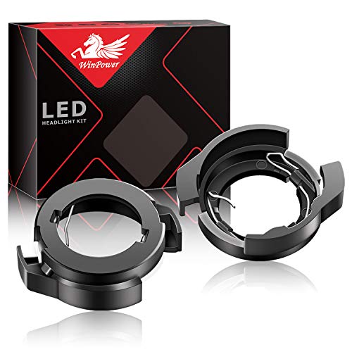 2x Sostenedor De La Base Del Bulbo Del Coche H7 LED Faro Adaptador Retene_ks EBa