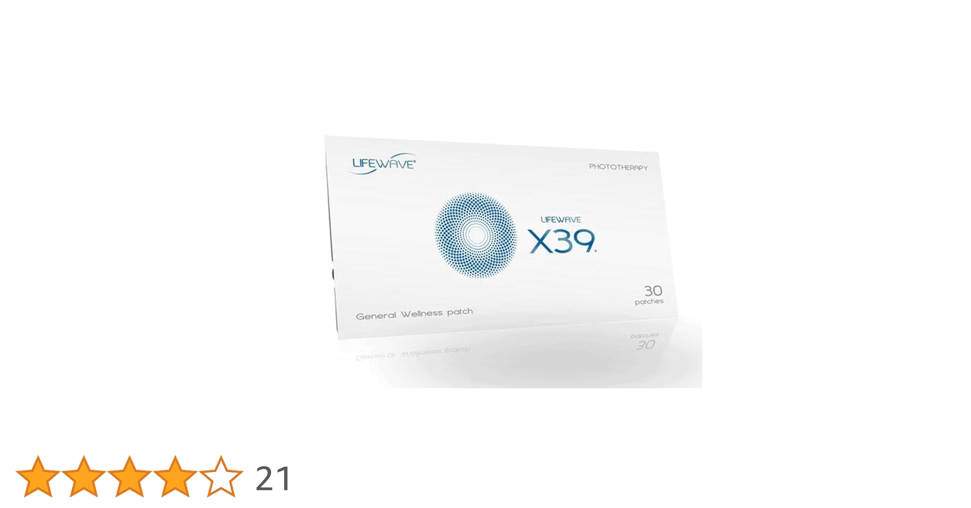 LIFEWAVE X-39 Patches | Advance Wellness and Research | Light