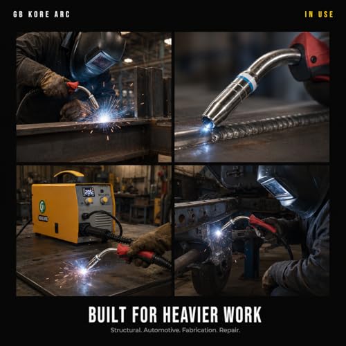 Image of 25AK MIG Welding Torch - 3M Heavy Duty Cable, MIG /MAG Welding Gun with Euro Connector, Ergonomic Grip, Durable Torch for Industrial Welding