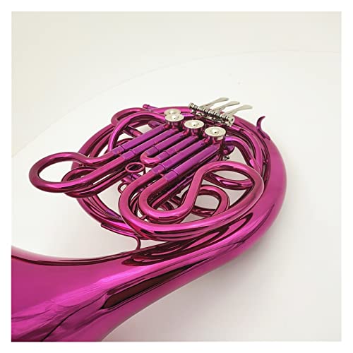 Alfaal French Horn Bb/F Double Pink 4 Keys Detachable Bell Professional Musical Instruments Professional French Horn #TOP5