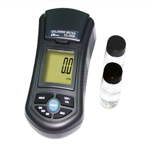 i-POOK CHLORINE METER CL-2006 chlorine levels Meter Chlorine Meter Chlorine Tester PH Tester Chlorine Water Quality Testing Device Portable High Precision Easy To Use Made in Taiwan