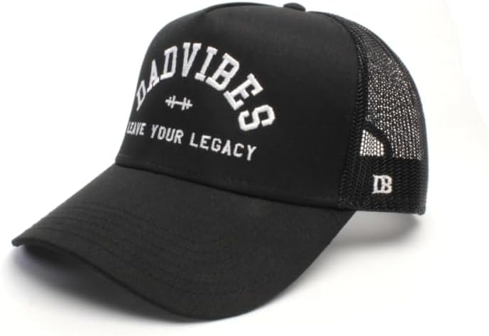 DadVibes Leave Your Legacy Embroidered Snapback hat for Dads