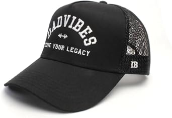 DadBod Apparel DB DadVibes Leave Your Legacy Embroidered Snapback hat for Dads