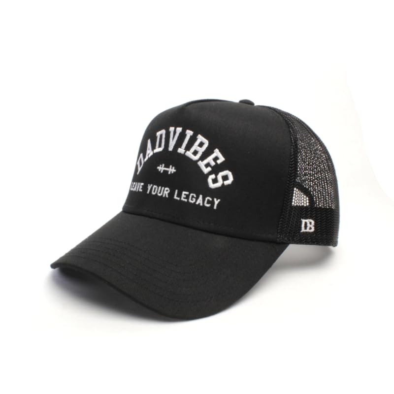 DadBod Apparel DBDadVibes Leave Your Leacy Embroidered Snapback hat for Dads