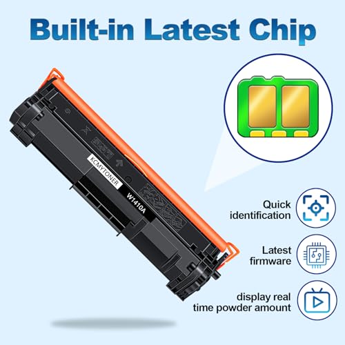 Image of Compatible W1410A 141A Black Laser Jet Toner Cartridge for HP M140w M110w | 2-pack 1410a use for laser jet mfp m140w toner laser jet m110w toner
