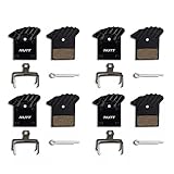 Bicycle Hydraulic 4 Pairs Disc Brake Pad Semi Metal Resin Heat Dissipation Scooter for Nutt Oil Avid Bd1 Bd3 E9