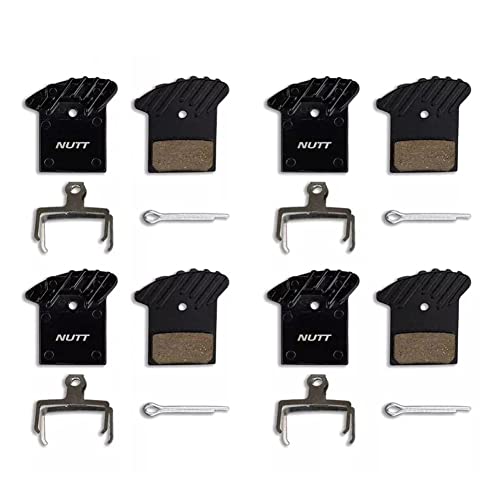 Bicycle Hydraulic 4 Pairs Disc Brake Pad Semi Metal Resin