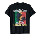 Jamaican Bobsled Team Jamaica Beach Summer Vacation Tshirt