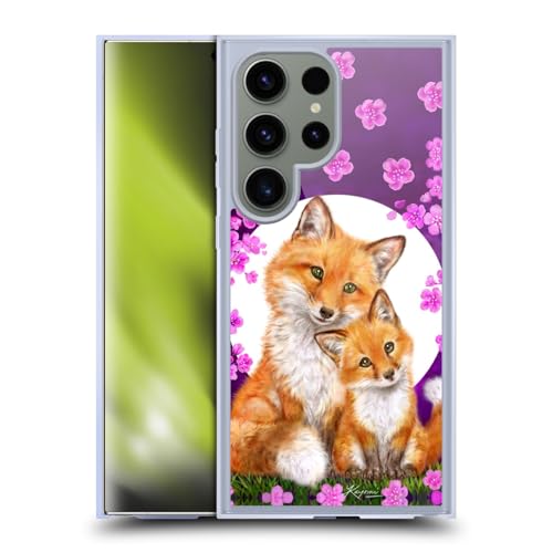 Coque MagSafe Samsung S24 Ultra antichoc en gel souple avec motif animaux fantastiques