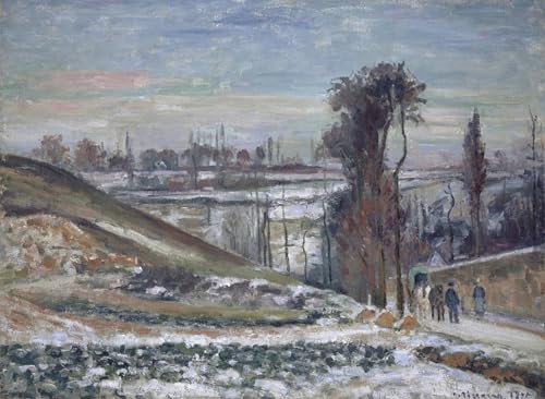 Impresión en lienzo de Camille Jacob Pissarro con acabado artístico premium