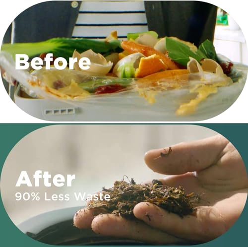 Electric Kitchen Composter - Automatic Countertop Bin for Organic Materials & Food Scraps with Dry, Crush & Cool Functions - Image 2
