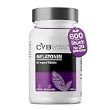 CYB Complete your Body | Melatonin Tabletten – 600 Tabletten