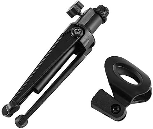 Professionelle Tischmikrofon Steht Universal Einstellbare Aufstellbare Mikrofonhalterung Mikrofonstativ Halterung M-2 Schwarz