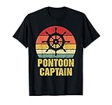 Pontoon Captain TShirt Funny Pontoon Boat Accessories Gift T-Shirt