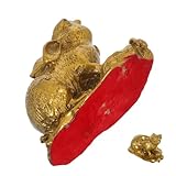 Uso multipropósito: use este adorno de escritorio de conejo como pieza central, una mascota de té o una figura de animal del zodíaco para darle un toque de y encanto a cualquier , figura de conejo, figura de animal de latón