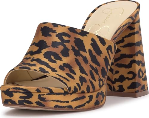Sandales compensées au motif sauvage imprimé tigre naturel pour affirmer votre style
