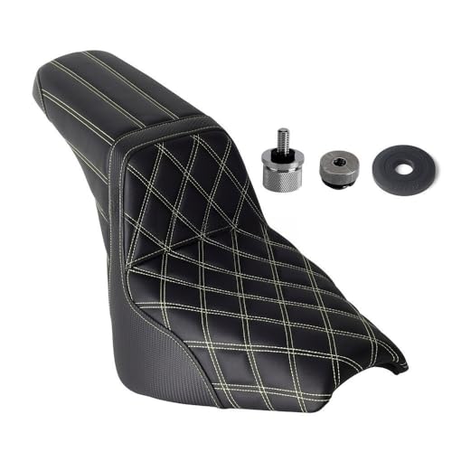 Cojín para pasajero trasero Softail Deluxe con base antideslizante para una conducción más segura
