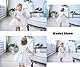 AHAHA Taufkleid Baby Mädchen Festlich Hochzeit Party Kleid Weiß 3M
