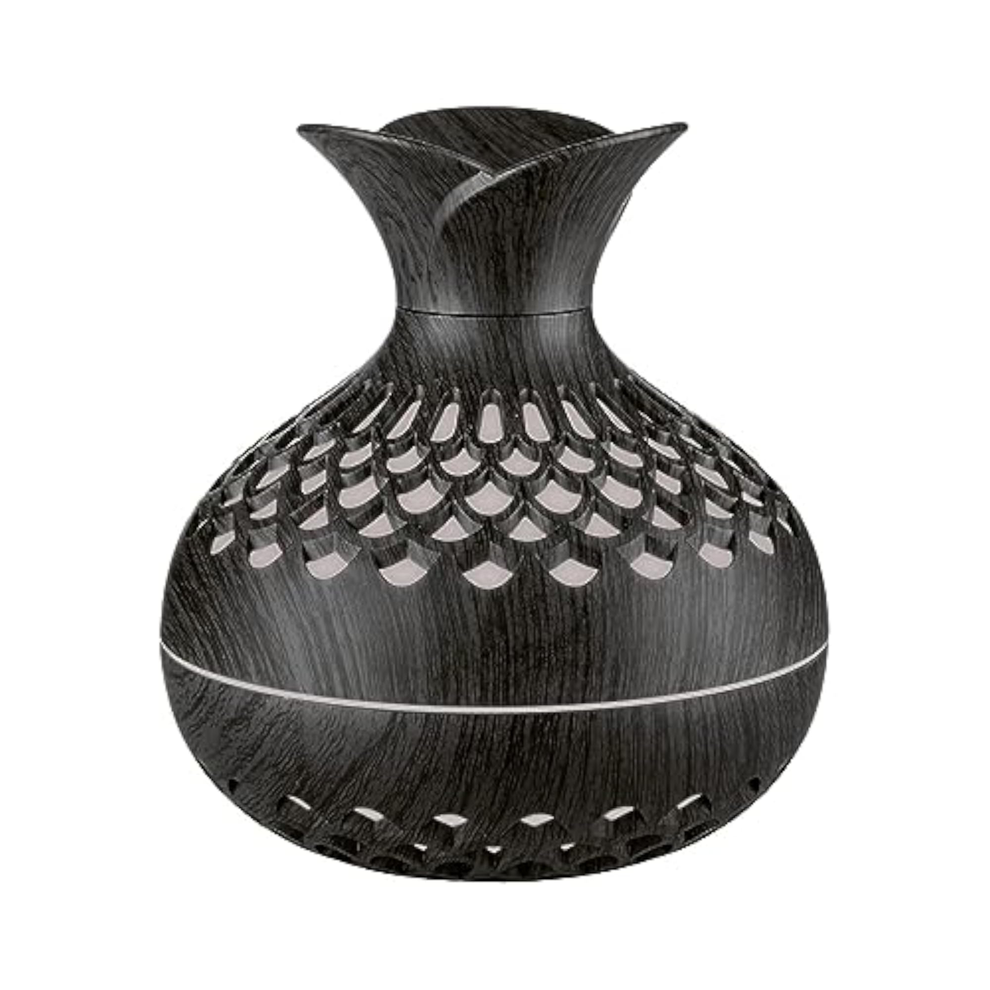 Wood Grain Vase Humidifier, Compact and Durable