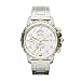 Fossil Analog White Dial Men's Watch-FS4795 Stainless Steel