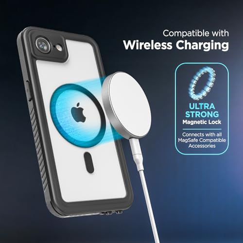 Coque étanche iPhone 16e robuste et transparente ENCASED Titan-X MagSafe - 3