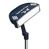 MAZEL Tour GS Men's Golf Putter,Right Handed,Golf Head Cover Included (Mallet Putter,Navy Blue, 34')
