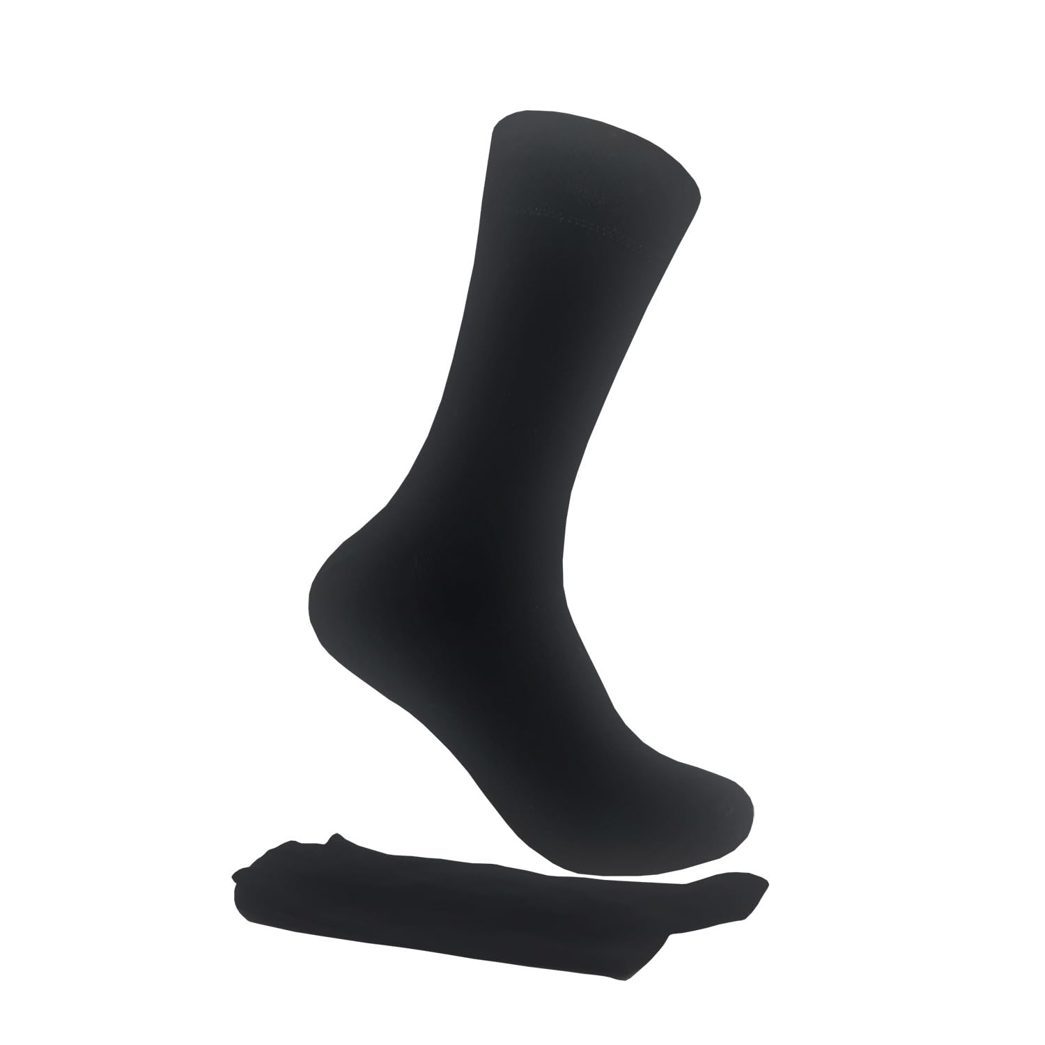 Max Lindner Business-Socken Schwarz – 10 Paar für Herren & Damen | Crew lang, atmungsaktiv & bequem | Größe 36–53 | Langlebig & formstabil | Hochwertige Qualität Made in Germany