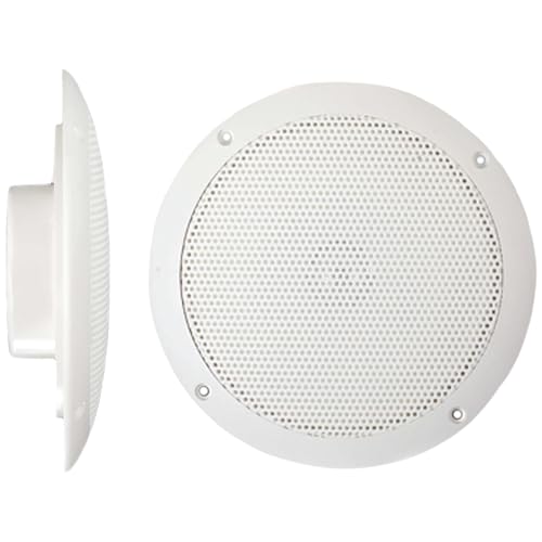 PQN Audio ECO50-4W Waterproof Marine Speakers - RV, Camper, Boat, Wall and Floor Outdoor Speakers by PQN Audio - Used condition - US$45.30