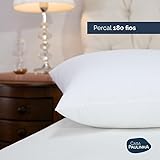Travesseiro Toque de Pluma Pena Firme Percal 180 Fios 70x50cm Antiestresse, Lavável, Antiácaro, Antialérgico, 1 Unid. glide