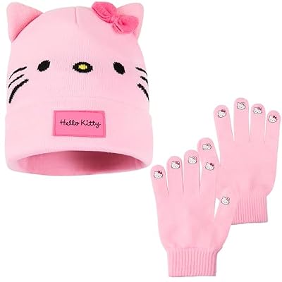 Hello Kitty Sanrio Conjunto Bufanda y Gorro y Guantes Niña o Pack Gorro Guantes, Accesorios Invierno, Talla Única, Regalos Niñas (Rosa Hello Kitty 2 Pcs) | Ya disponible en tu tienda friki favorita! En mundofriki.es! Hello Kitty Sanrio Conjunto Bufanda y Gorro y Guantes Niña o Pack Gorro Guantes, Accesorios Invierno, Talla Única, Regalos Niñas (Rosa Hello Kitty 2 Pcs) | Ya disponible en tu tienda friki favorita! En mundofriki.es!