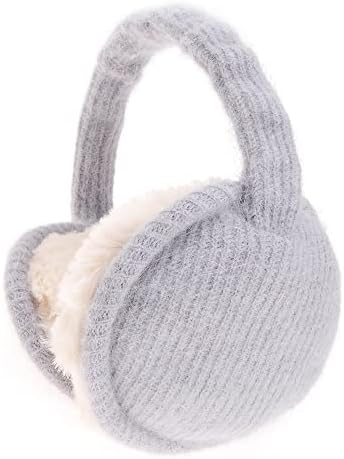 ZLYC Womens Winter Earmuffs Adjustable Knitted Ear Warmers