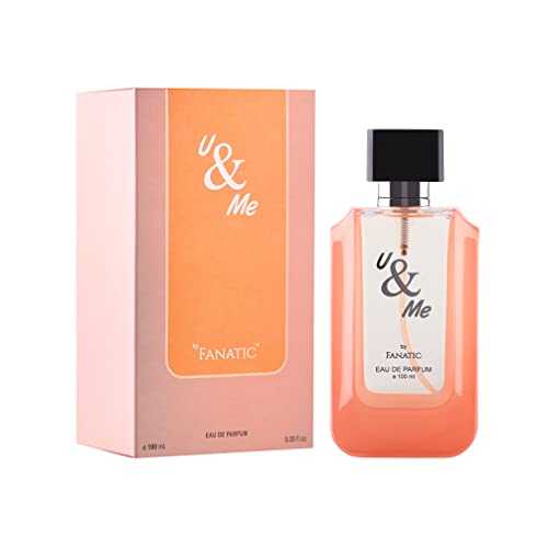 Image of Fanatic U & ME Unisex Perfume 100ml Long Lasting Premium Eau De Parfum Intense Woody Musk Fragrance Suitable for Every Occasion for Men & Women