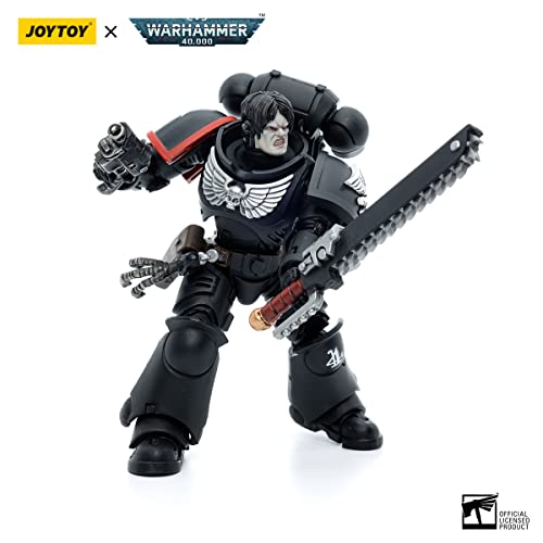Joytoy 1/18 Action Figures Warhammer 40K Mecha Joy Toy Model Toys Sliver Raven Guard Intercessors Brother Colvane #TOP2
