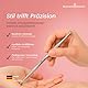 SCHWERTKRONE® Akupressurstift [PREMIUM ROSTFREIER EDELSTAHL] - Akupunkturstift Narbenstift - Narbenstick Akupressur Stift - Akupressur Akupunktur - Profi Set (1 + 2 mm / 6 + 9 mm Akupunkturstäbchen)