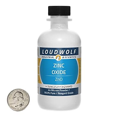 Zinc Oxide/Fine Powder / 4 Ounces / 99.9% Pure