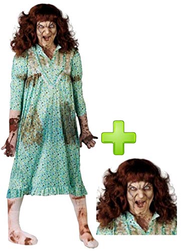 Disfraz de Poseida con peluca