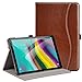 Ztotop Case for Samsung Galaxy Tab S5e 10.5 Inch Tablet 2019(SM-T720/T725), PU Leather Folding Stand Folio Cover with Auto Wake/Sleep, Pen Holder and Multiple Viewing Angles,Brown